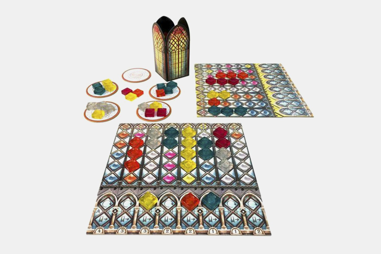 Azul + Azul Stained Glass Game Bundle Board Games Drop